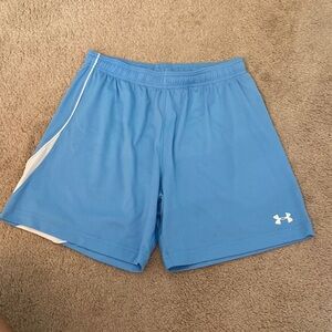 Blue under armour shorts
